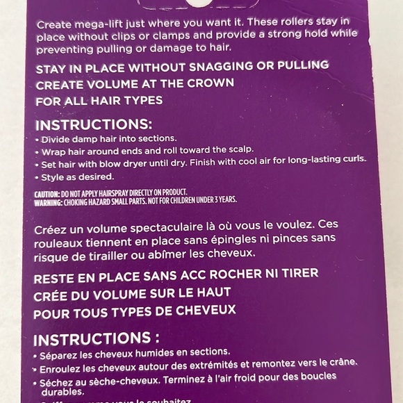 2-Pack Goody Volume Boost Self-Gripping Rollers - Picture 2 of 3